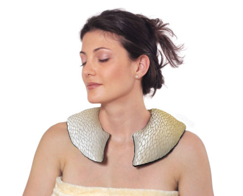 Anti-Stress Shoulder Wrap - Gold Silk